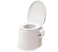 FZYE Portable Toilet Mobile Restroom,With Washable Basket And Toilet Roll Holder Waterless Outdoor Toilet With Maximum Load Capacity Up To 180 Kg for Tents Rvs Boats Trucks Campers More