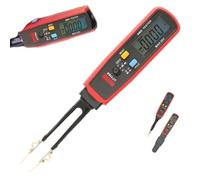 Fzysjve Parasitic Draw Fuse Tester Automotive, Digital Smart Smd Tester, Mini Multi Intelligent Diode Continuity Resistor Capacitor LED Battery Tester, Rotable Tweezer LED Diode Multimeter