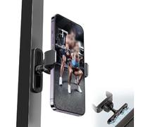 Fzysjve Portable Gym Magnetic Phone Holder, 360 Adjustable Golf Magnetic Phone Mount, Heavy Duty Magnet Phone Stand, Hands Free Cell Phone Holder, Fitness Accessories Gadgets(1pcs)