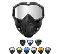 Fzysjve Special Mask for Welding and Cutting, Welding Helmet with Respirator, Large Viewing Welding Hood, Anti-Ultraviolet Radiation, Anti-Glare, Anti-Dust, Welding Hood,Welding Glasses(Silver)