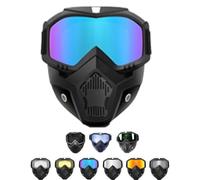 Fzysjve Special Mask for Welding and Cutting, Welding Helmet with Respirator, Large Viewing Welding Hood, Anti-Ultraviolet Radiation, Anti-Glare, Anti-Dust, Welding Hood,Welding Glasses(Colorful)