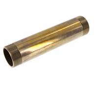 G 1 1/2'' Brass Double Pipe Nipple 16 Bar DIN 2982 - 200mm