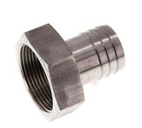 G 1 1/2'' x 32mm Stainless steel Hose barb 40 Bar