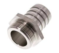 G 1 1/4'' Male x 32mm Stainless steel Hose barb 40 Bar