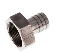 G 1 1/4'' x 25mm Stainless steel Hose barb 40 Bar