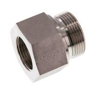G 1 1/4'' x G 1'' M/F Stainless steel Reducing Adapter 400 Bar - Hydraulic