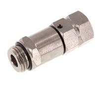G 1/2'' M/F Nickel plated Brass Swivel Joint 10 Bar - High speed
