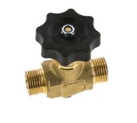 G 1/2'' Male Threaded Brass Ball Valve 40 bar with Handwheel
