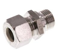 G 1/2'' Male x 15L Stainless steel Straight Compression Fitting 315 Bar DIN 2353