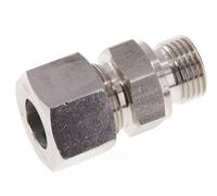 G 1/2'' Male x 16S Stainless steel Straight Cutting Ring 400 Bar DIN 2353