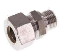 G 1/2'' Male x 18L Stainless steel Straight Compression Fitting 315 Bar DIN 2353
