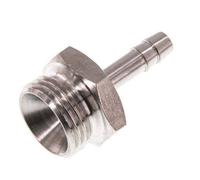 G 1/2'' Male x 6mm Stainless steel Hose barb 40 Bar