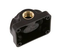 G 1/2'' Plastic Wall Mounted 4-way Air Junction without through-hole 15 Bar