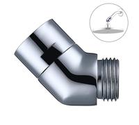 G 1/2 Shower Head Extension Connector Easy Installation Adjustable Shower Angle