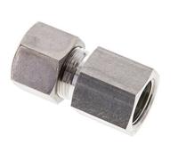 G 1/2'' x 14S Stainless steel Straight Compression Fitting 630 Bar DIN 2353