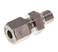 G 1/4'' Male x 8S Stainless steel Straight Compression Fitting 630 Bar DIN 2353
