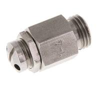 G 1/4'' Stainless steel 303 Adjustable Safety Valve 1-4 bar (14.50-58.02 psi)