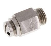 G 1/4'' Stainless steel 303 Adjustable Safety Valve 30-60 bar (435.11-870.22 psi)
