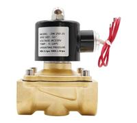 G 1/8" 1/4" 3/8" 1/2" 3/4" 1" 1-1/4" 1-1/2" 2" Electric Solenoid Valve,AC220V DC12V24V(1-1/4")
