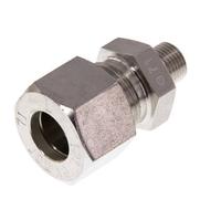 G 1/8'' Male x 12L Stainless steel Straight Compression Fitting 315 Bar DIN 2353