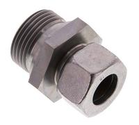 G 1'' Male x 18L Zinc plated Steel Straight Cutting Ring 315 Bar DIN 2353