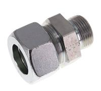 G 1'' Male x 30S Zinc plated Steel Straight Cutting Ring 400 Bar DIN 2353