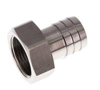 G 1'' x 25mm Stainless steel Hose barb 40 Bar