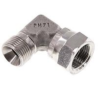 G 2'' M/F Stainless steel 90 deg Elbow Fitting 75 Bar - Hydraulic