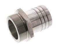 G 2'' Male x 50mm Stainless steel Hose barb 40 Bar