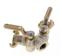 G 3/4'' Double Throttle Valve Claw Coupling DIN 3487 Cast Iron
