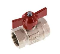 G 3/4 inch Butterfly Handle Compact 2-Way Brass Ball Valve