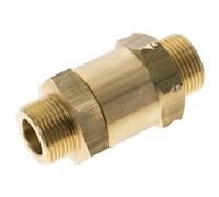 G 3/4'' Male Threaded Brass Check Valve 0.1-40 bar (1.45-580 psi)