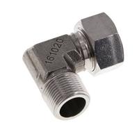 G 3/4'' Male x 22L Stainless steel 90 deg Elbow Fitting 160 Bar DIN 2353