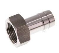 G 3/4'' x 19mm Stainless steel Hose barb 40 Bar