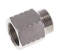 G 3/4'' x 3/4'' NPT M/F Stainless steel Reducing Ring 40 Bar - Hydraulic
