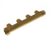 G 3/4'' x 4xG 1/2'' F/M/M Brass Distributor pipes 10 Bar