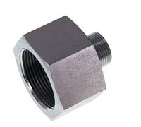 G 3/4'' x G 1 1/2'' M/F Zinc plated Steel Reducing Adapter 315 Bar - Hydraulic