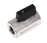 G 3/8 inch 2-Way Stainless Steel Mini Ball Valve 25 Bar