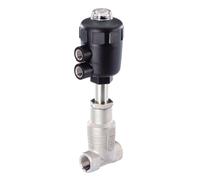 G 3/8'' NO Pneumatic 2-Way Globe Valve Stainless Steel - 2012 - 155478