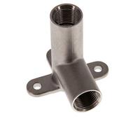G 3/8'' Stainless steel Wall mounted 2-way Air Junction 16 Bar