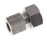 G 3/8'' x 18L Stainless steel Straight Compression Fitting 315 Bar DIN 2353
