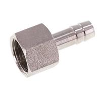 G 3/8'' x 8mm Stainless steel Hose barb 40 Bar