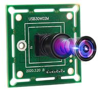 G 60fps USB Camera Module 0.3 MP Webcam Module VGA Webcam 480P 100 Degree Lens USB with Camera, Super Min Embedded Video Camera Boards Windows Android Mac Linux Raspberry Pi Web Cam Module