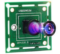 G 60fps USB Camera Module 0.3 MP Webcam Module VGA Webcam 480P 120 Degree Lens USB with Camera, Super Min Embedded Video Camera Boards Windows Android Mac Linux Raspberry Pi Web Cam Module