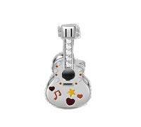 G 94 Flamenco Guitar Charm, Sterling Silver 925, Compatible with Pandora Bracelet