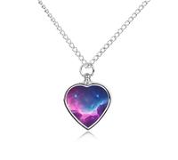 G-alaxy Custom Dog Urns Alloy Pet Ashes Jewelry Pets Cremation Pendant Necklace for Men Women Keepsake