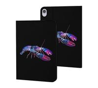 G-alaxy Lobster Funny Tablet Cases Multi-Viewing Angels Trifold Stand Case Compatible with iPad Series