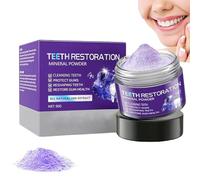 G_arageLine Teeth Restoration Mineral Powder,Mineral Tooth Powder,Dental Restoration Mineral Powder,Teeth Whitening Mineral Powder,Effective in strengthening Teeth and Gums,Fresh Breath (1)
