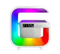 G Atmosphere Wireless Charging Clock Speaker 6 Mode Night Light And Fast Charger Stand For Iphone 16,15,14,13, Samsung And More