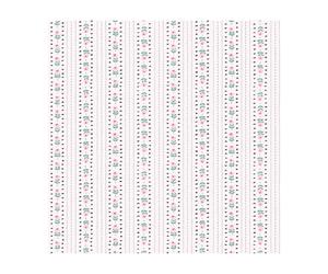 G&B Cath Kidston Rose Ticking Stripe Pink Wallpaper